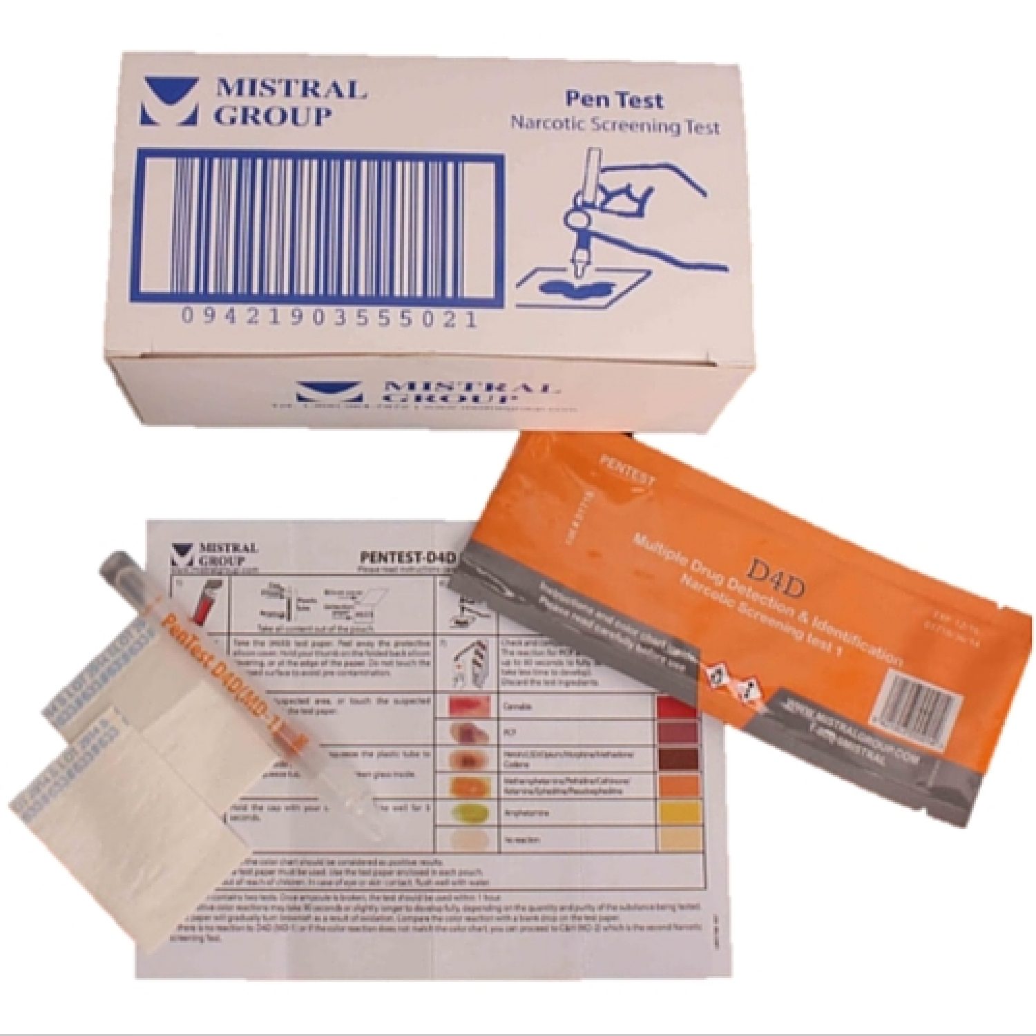 D4D PenTest multi-drug test kit (30 pack)