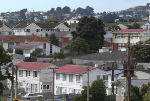 Houses in the predominantly State housing suburb of Cannons Creek, Porirua. Photo / Mark Mitchell