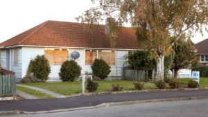 A Housing New Zealand property in Blenheim that is being tested for meth contamination.