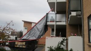 A unit in a Housing New Zealand complex in Panmure is decontaminated after methamphetamine tested positive.